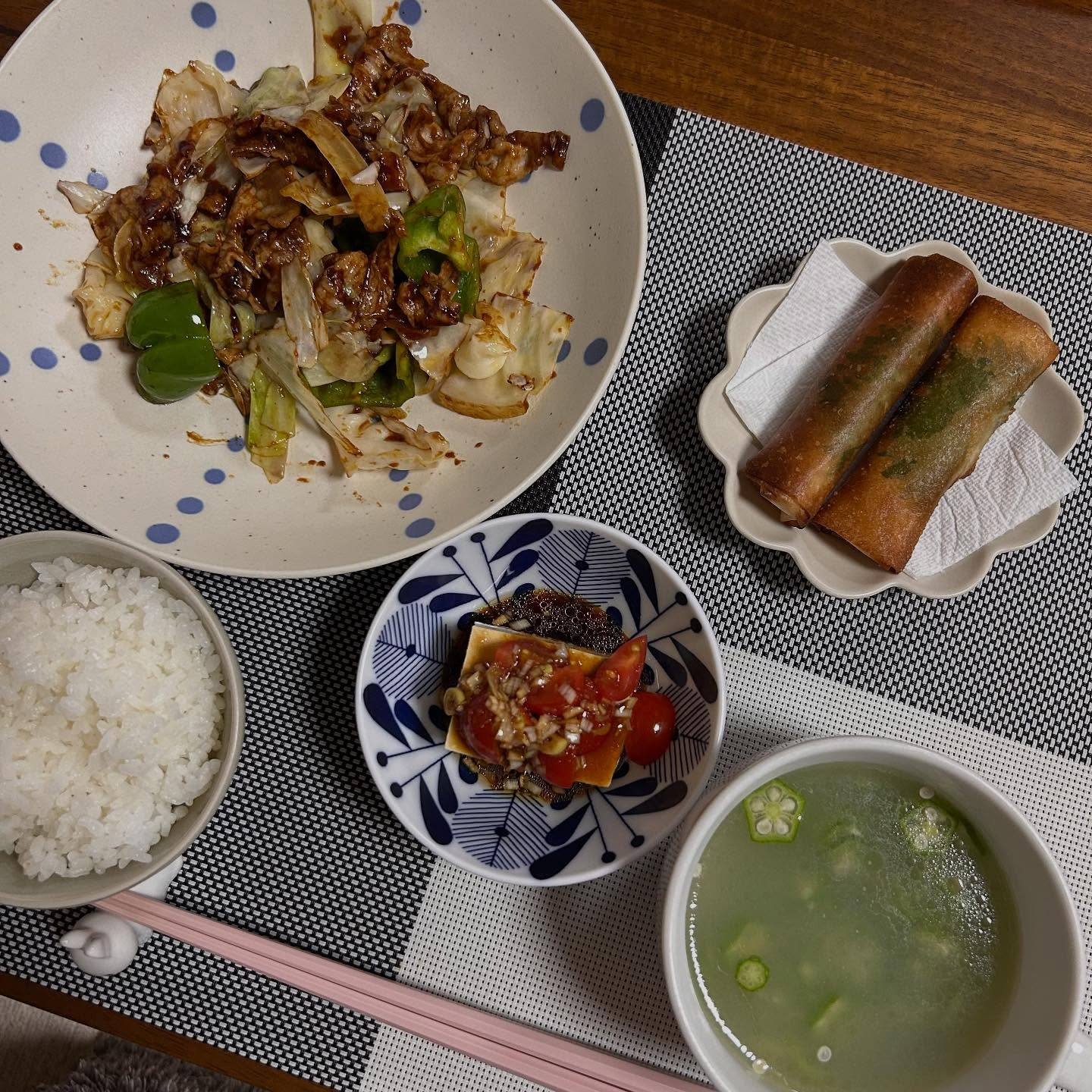 9月前半は中華でした。